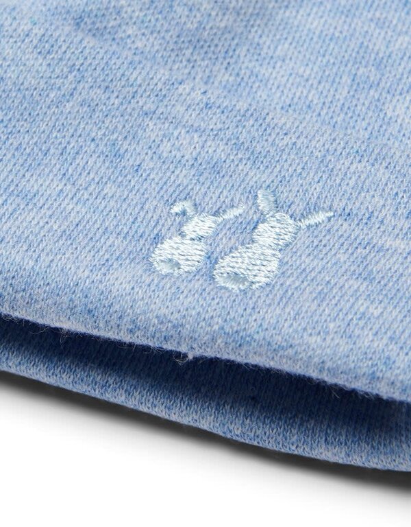 Poetree Kids Baby Mutsje Light Denim Blue - Newborn