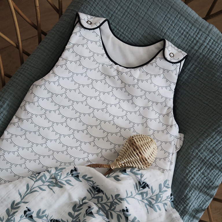 Maison Charlotte Sleeping Bag Winter Rivoli - Prestige Blue - 0/6 Maand