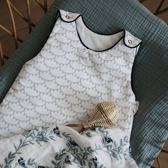 Maison Charlotte Sleeping Bag Summer Rivoli - Prestige Blue - 0/6 Maand