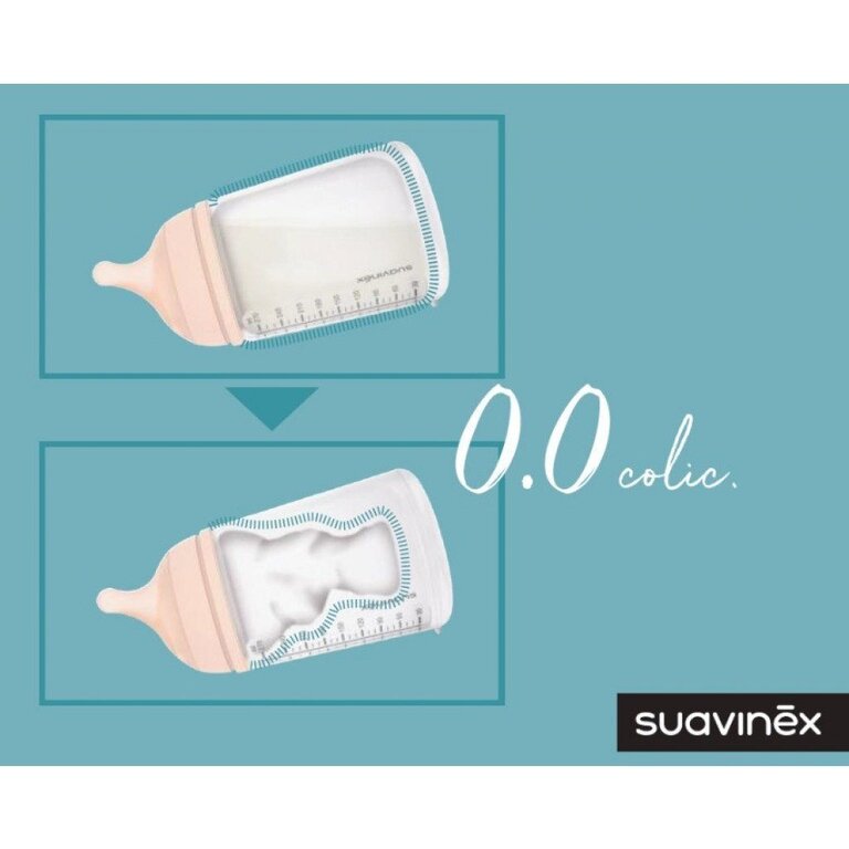 Suavinex Zero.Zero - Bottle - 180Ml Slow Flow