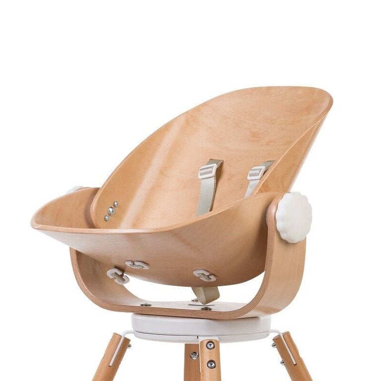 Childhome Evolu Newborn Seat Nat/Wit (Voor Evolu 2+One80°)