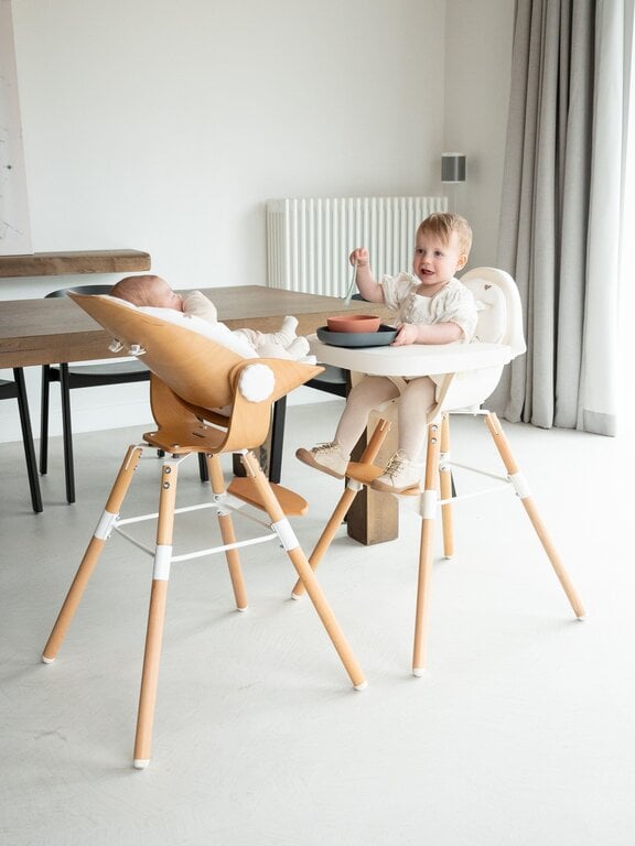 Childhome Evolu Newborn Seat Nat/Wit (Voor Evolu 2+One80°)