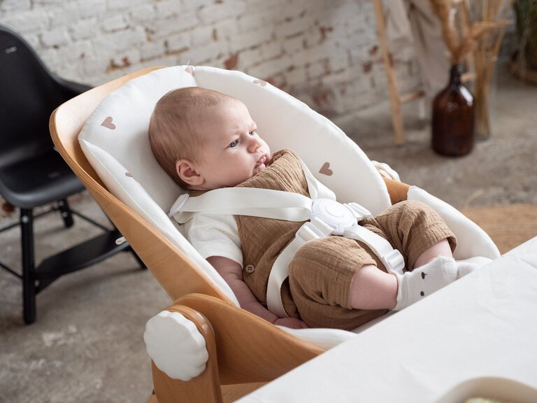 Childhome Evolu Newborn Seat Nat/Wit (Voor Evolu 2+One80°)