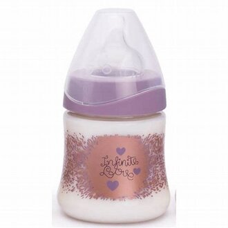 Suavinex Fles Haute Couture Girl - Silic. 3Pos. - 150 ml