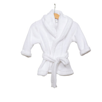 Living Nature Badjas Finn - Wit - 4 Jaar