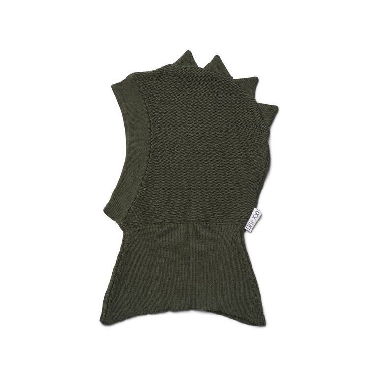 Liewood Mats Knit Hat - Dino Hunter Green - 6/9 Maand