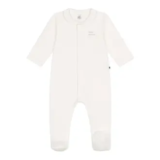 Petit Bateau Katoenen Babypyjama wit - Petit Amour
