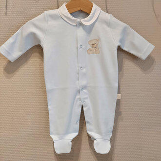BabyGi Sweet Teddy Footie Blue