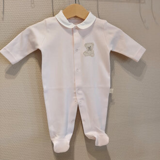 BabyGi Sweet Teddy Footie Pink