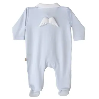 BabyGi Angel Footie Blue