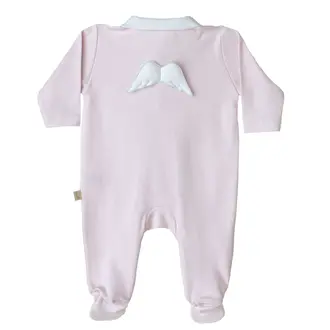 BabyGi Angel Footie Pink