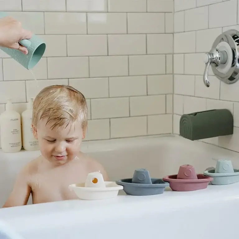 Mushie Bath Boats - Ocean