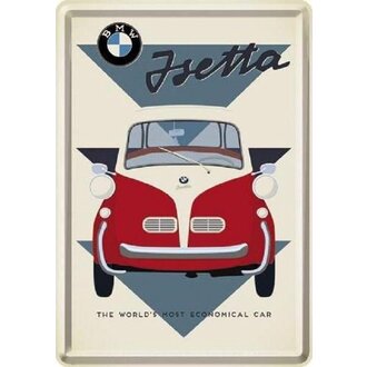 Nostalgic Art Metal Card BMW Isetta