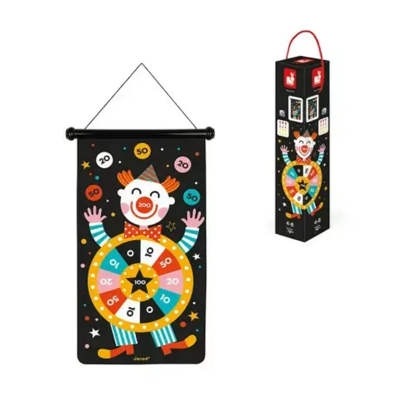 Janod Circus Magnetisch Dartbord