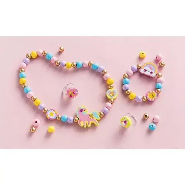 Janod 4 Houten Sieraden Om Te Maken - Regenboogland