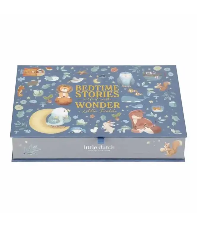 Little Dutch Verhalen projector zaklamp - Blauw FSC