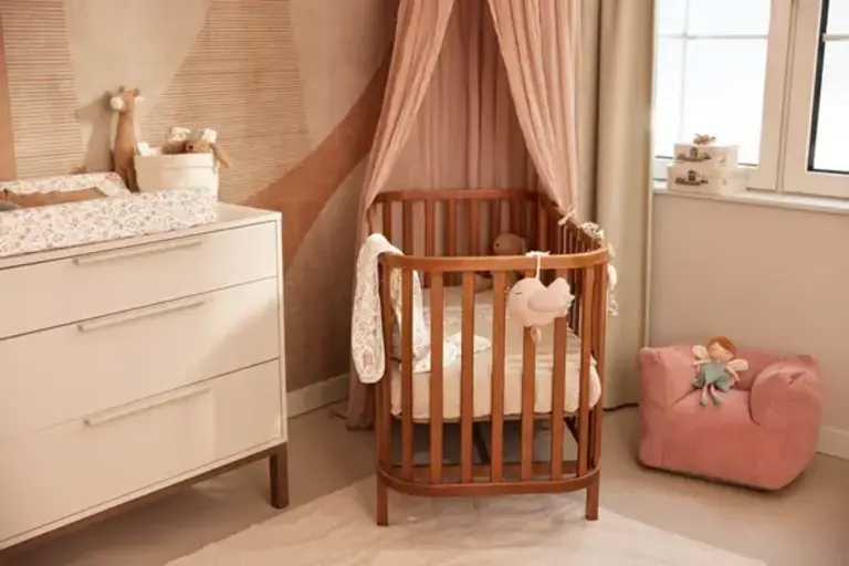 Jollein Kinderfauteuil Corduroy - Wild Rose