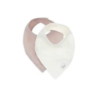 Jollein Slab Bandana Hydrofiel - Wild Rose/Oatmeal - 2 Stuks