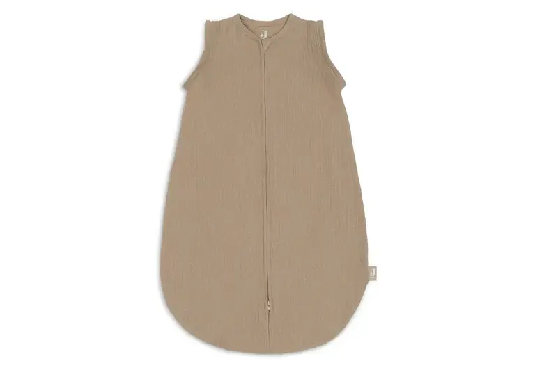 Jollein Slaapzak met Afritsbare Mouw Rond 90cm Ajour - Biscuit