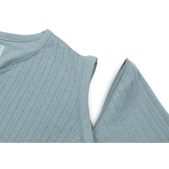 Jollein Slaapzak met Afritsbare Mouw Rond 110cm Ajour - Sea Green