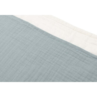 Jollein Hydrofiele Doek Small 70x70cm - Sea Green/Ivory - 4 Stuks