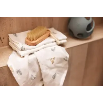 Jollein Hydrofiel Washandje 15x20cm - On The Go - 3 Stuks