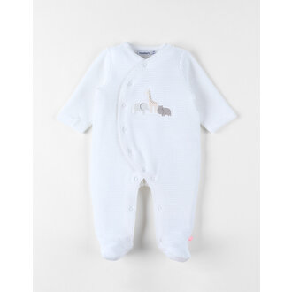 Noukie's Baby Pyjama, Fluweel - Wild Jungle