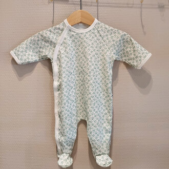 Petit Bateau Katoenen Babypyjama Met Bloemenprint