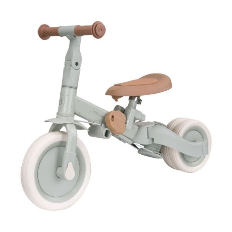 Little Dutch Driewieler Met Duwstang Groen
