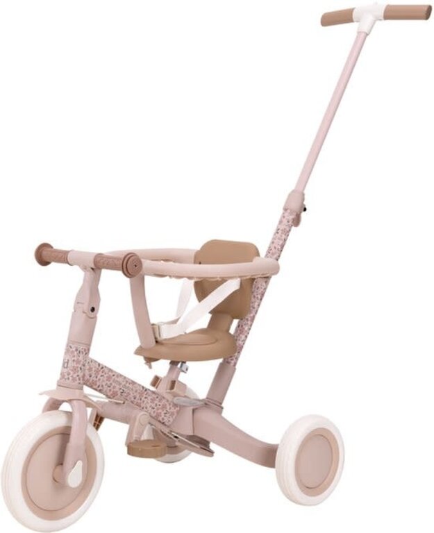 Little Dutch Driewieler Met Duwstang Fairy Floral