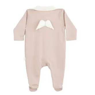BabyGi Angel Footie Pastel Pink