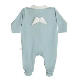 BabyGi Angel Footie Pastel Blue