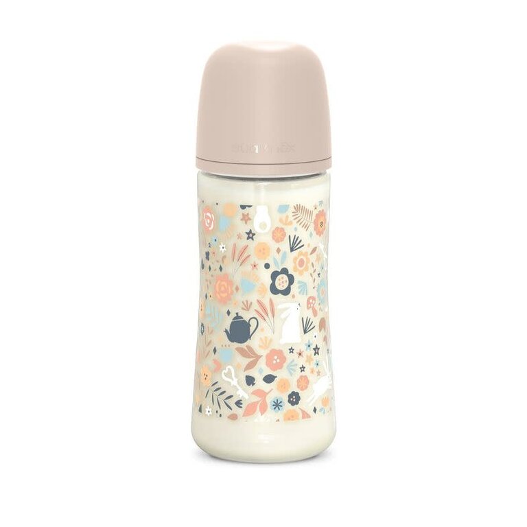 Suavinex WONDERLAND - FLES 360ML - FOPSPEEN SXPro L - Roze