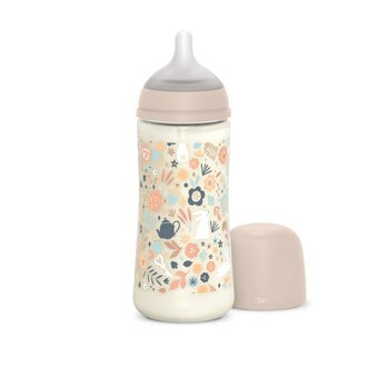Suavinex 360 ml zuigfles met SX Pro L Wonderland speen Rose