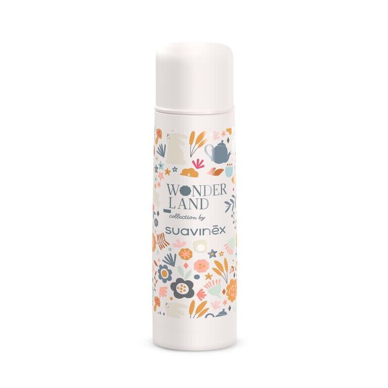 Suavinex Wonderland - Thermo Fles 500ML - Liberty beige