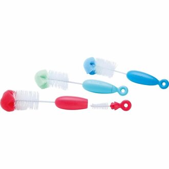 Suavinex Flessenborstel "DUO" Roze