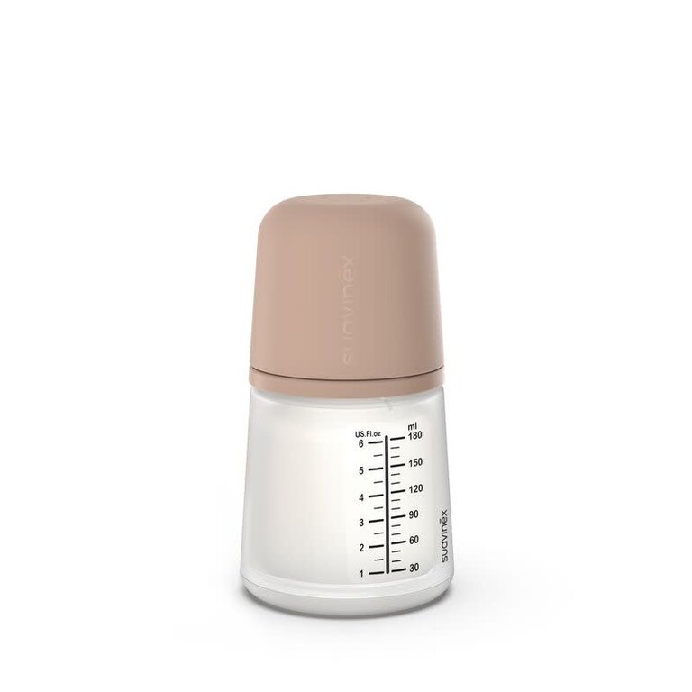 Suavinex Zero.Zero 180ML - Slow Flow / S Medium - Fles tegen Darmkrampjes