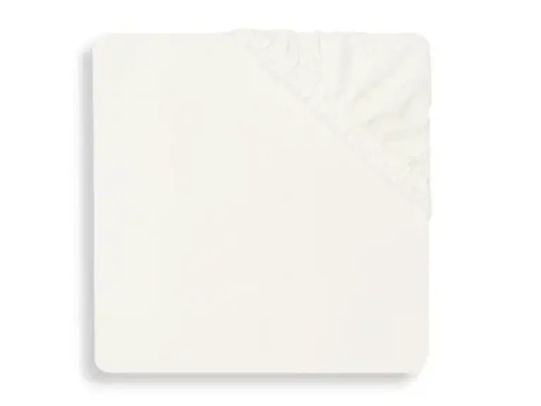Jollein Hoeslaken Boxmatras Jersey 75x95cm - Ivory
