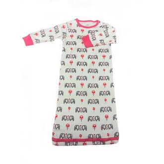 Fresk Slaapzak Elephant Pink - 6/12 Maand