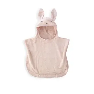 Bamboom Poncho - Konijn Roze 0-2 jaar