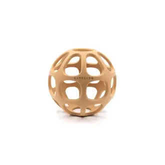 Bamboom Siliconen Bal - Camel