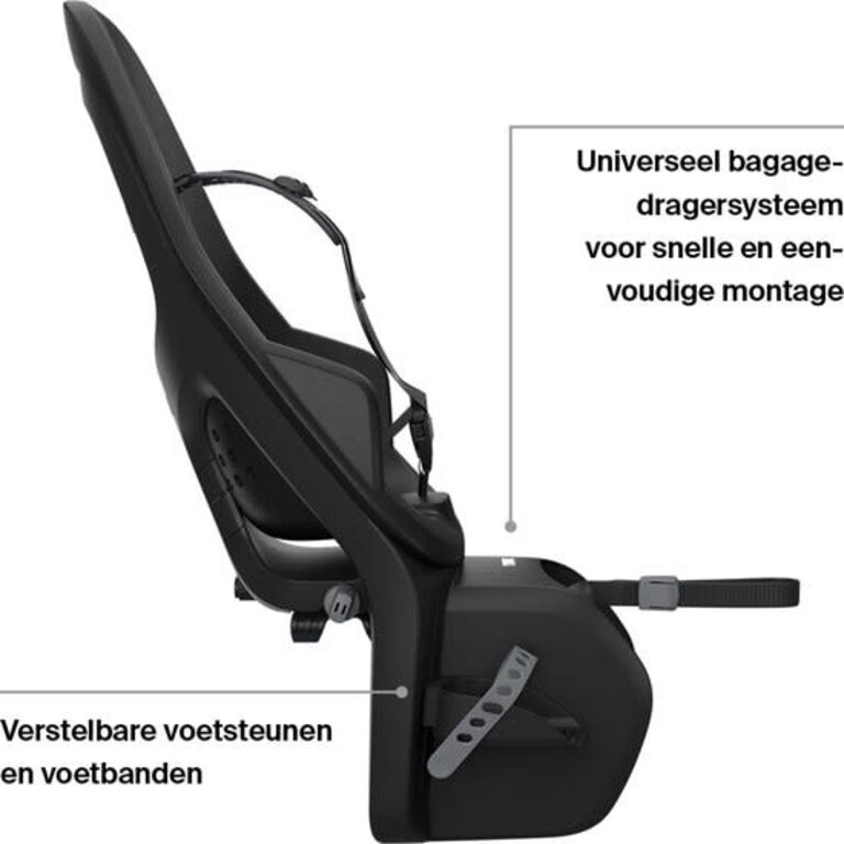 Thule Thule Yepp 2 Maxi - Rack Mount - Black
