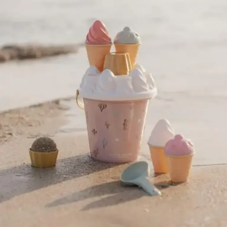 Little Dutch Ijsjes strandset Ocean Dreams Pink