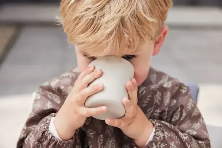 Jollein Kinderserviesset Siliconen 4-delig - Nougat
