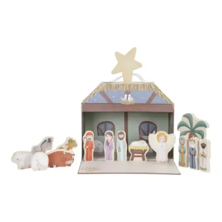 Little Dutch Kerststal speelkoffer FSC