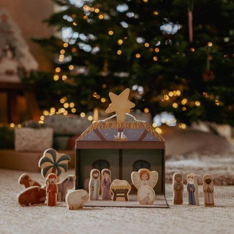 Little Dutch Kerststal speelkoffer FSC