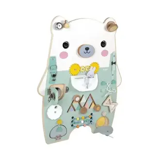 Janod Busy-board Pure Houten Beer