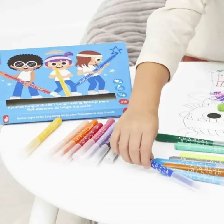 Janod Duurzame markers x18