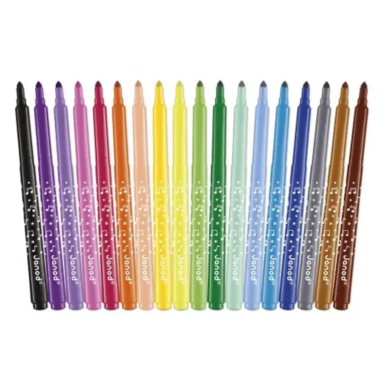 Janod Duurzame markers x18