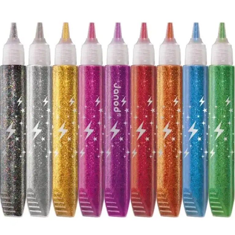 Janod Glitter Lijm x9 tubes